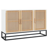 Credenza Bianca 105x30x65 cm in Legno Multistratocod mxl 78281