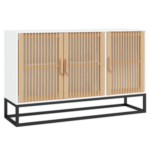 Credenza Bianca 105x30x65 cm in Legno Multistratocod mxl 78281