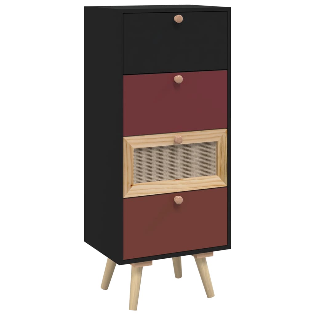 Credenza con Cassetti 40x30x95 cm in Legno Multistrato 352155