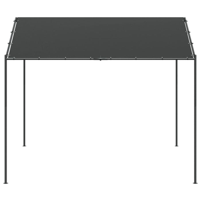 Tenda a Baldacchino Antracite 3x3 m in Acciaio e Tessuto 362450