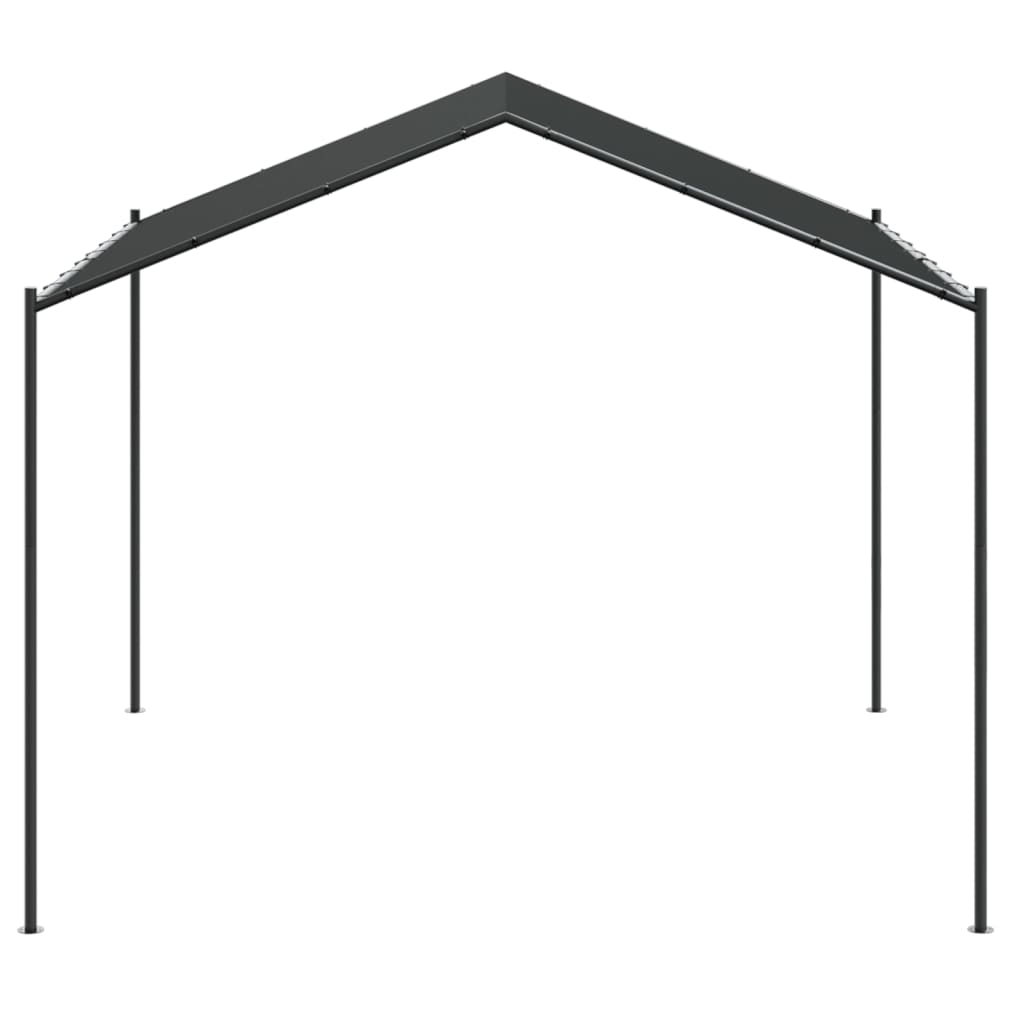 Tenda a Baldacchino Antracite 3x3 m in Acciaio e Tessuto 362450