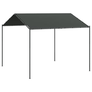 Tenda a Baldacchino Antracite 4x3 m in Acciaio e Tessuto 362453