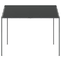 Tenda a Baldacchino Antracite 4x3 m in Acciaio e Tessuto 362453