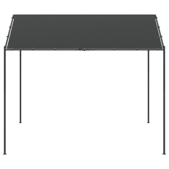 Tenda a Baldacchino Antracite 4x3 m in Acciaio e Tessuto 362453