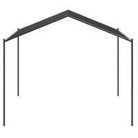 Tenda a Baldacchino Antracite 4x3 m in Acciaio e Tessuto 362453