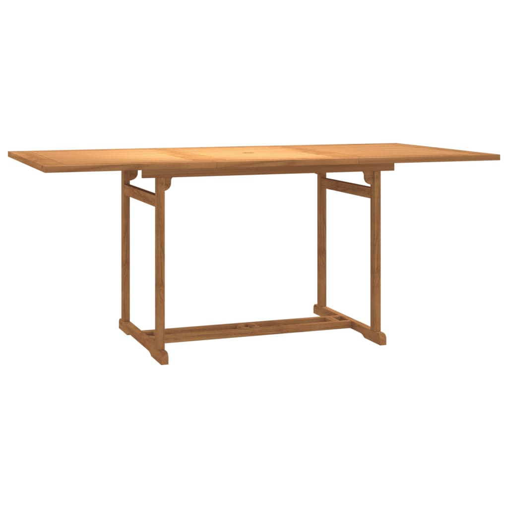 Set da Pranzo da Giardino 7 pz in Legno Massello di Teak 3154921