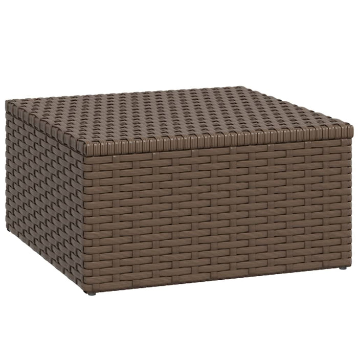 Set Mobili da Giardino Marrone in Polyrattan 362329