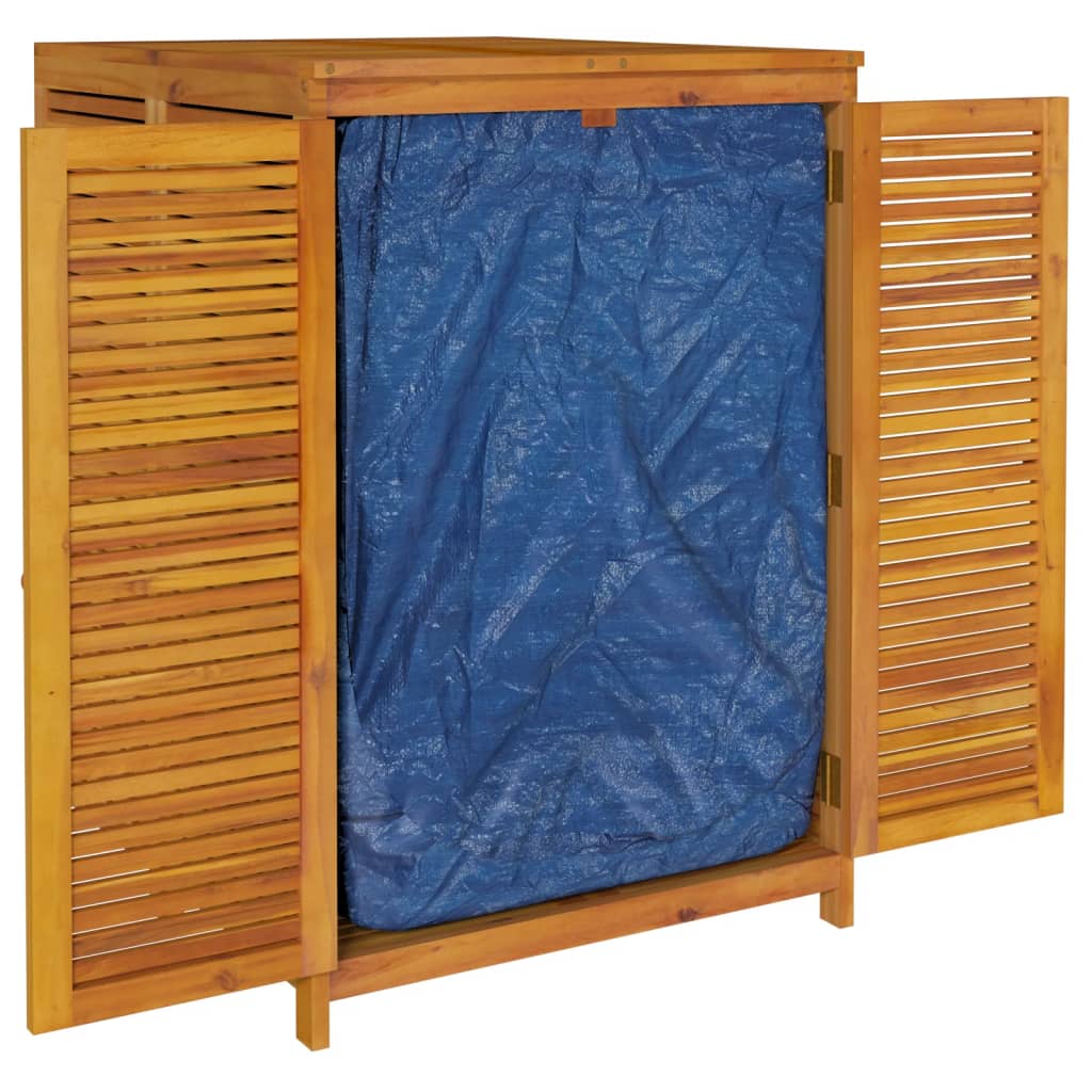 Contenitore da Giardino 70x87x104cm in Legno Massello di Acaciacod mxl 105826