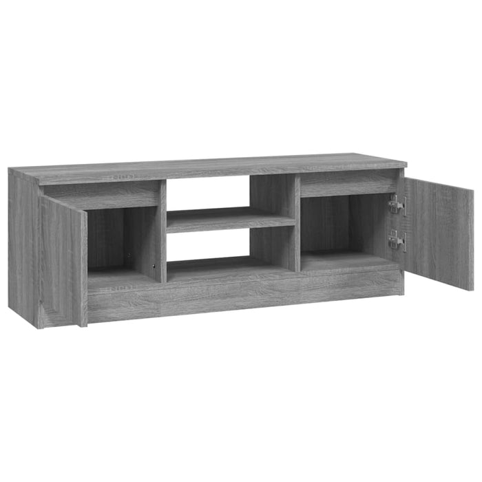 Mobile Porta TV con Anta Grigio Sonoma 102x30x36 cm 823356