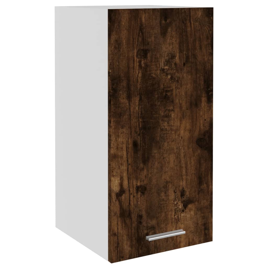 Mobile Pensile Rovere Fumo 29,5x31x60 cm in Legno Multistrato 826620