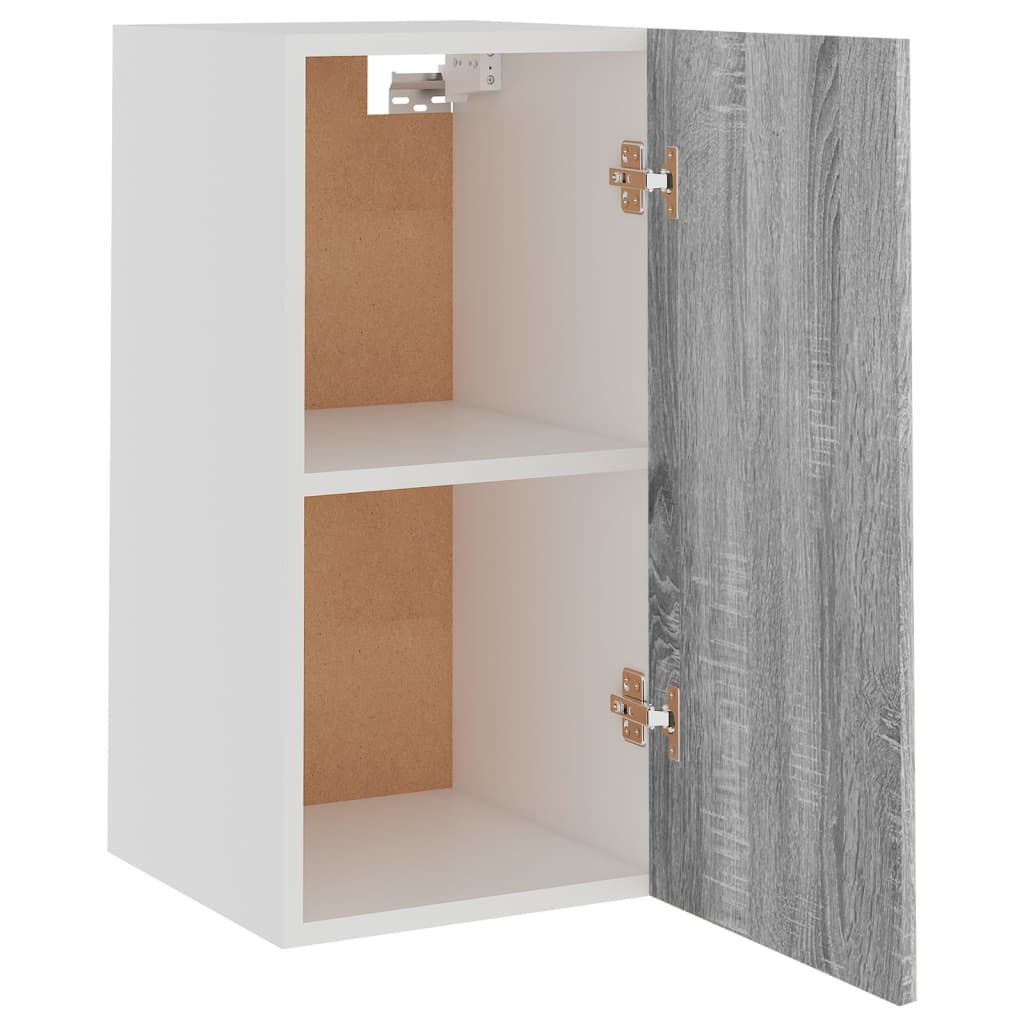 Mobile Pensile Grigio Sonoma 29,5x31x60 cm in Legno Multistrato 826621