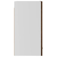 Mobile Pensile Rovere Marrone 29,5x31x60cm in Legno Multistrato 826622