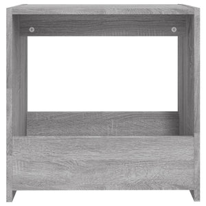 Tavolino Grigio Sonoma 50x26x50 cm in Legno Multistrato 826630