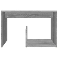 Tavolino Grigio Sonoma 59x36x38 cm in Legno Multistrato cod mxl 20048