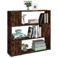 Libreria/Divisorio Rovere Fumo 100x24x94 cm 826647