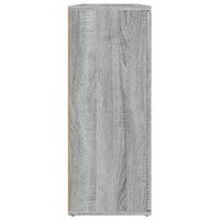 Credenza Grigio Sonoma 91x29,5x75 cm in Legno Multistrato 823275