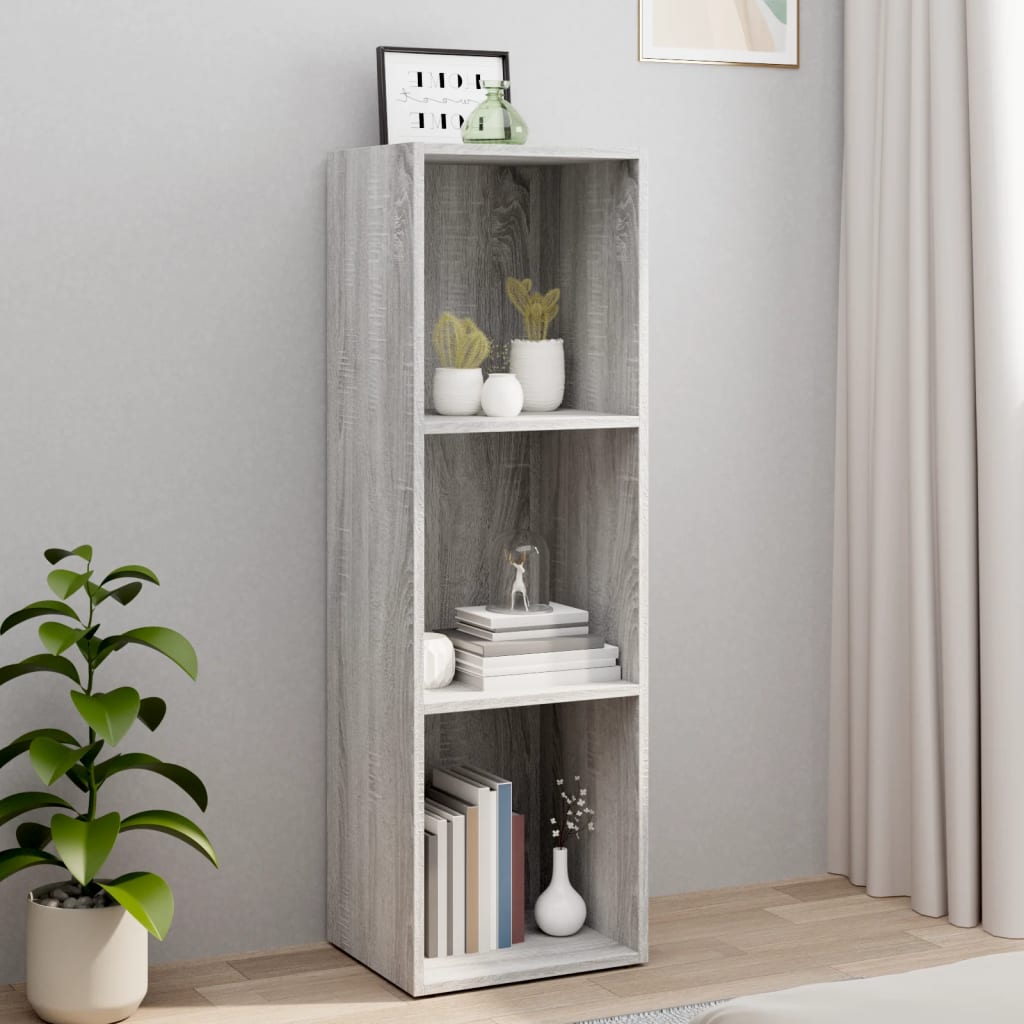 Libreria/Mobile TV Grigio Sonoma 36x30x114 cm Legno Multistrato 826656