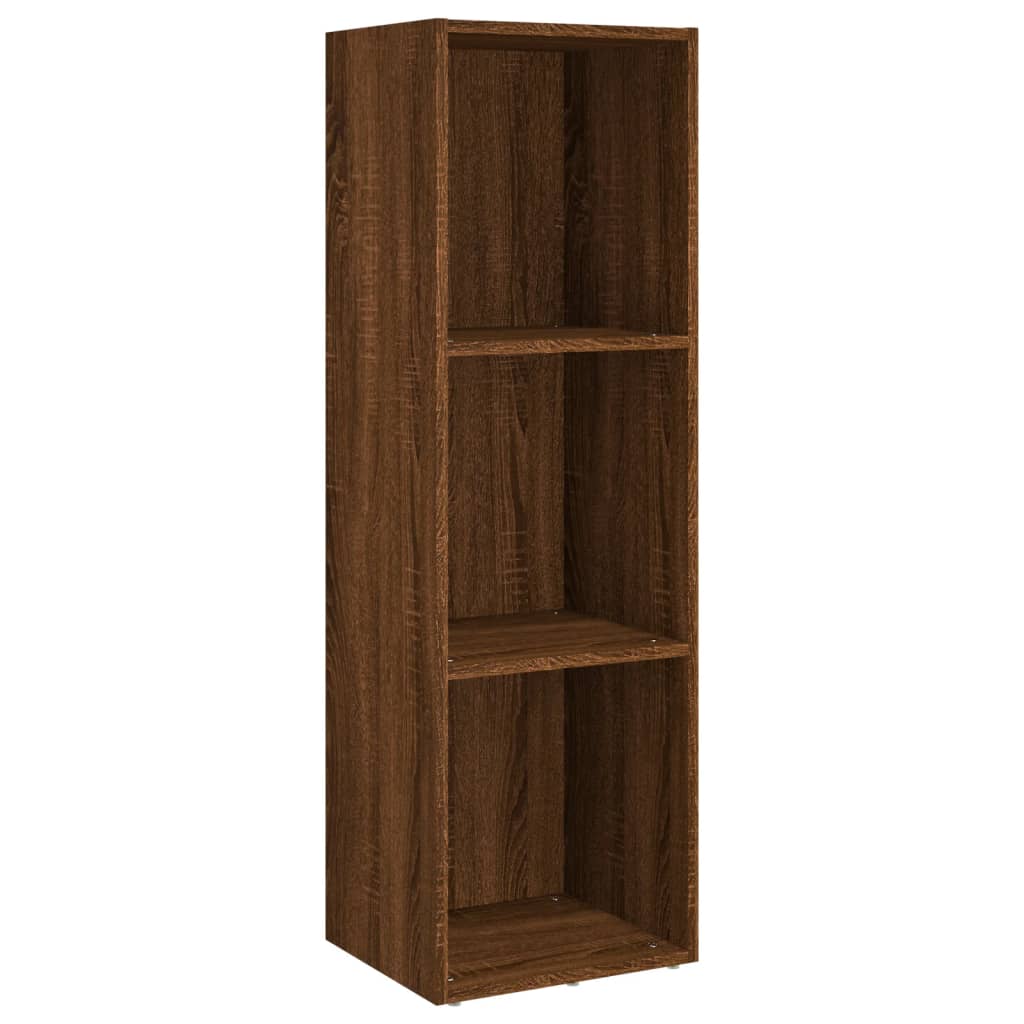 Libreria/Mobile TV Rovere Marrone 36x30x114cm Legno Multistrato 826657