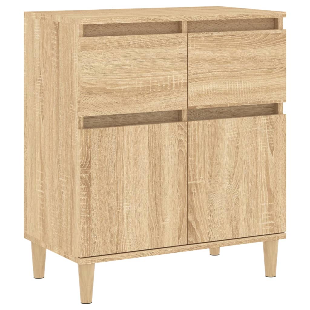 Credenza Rovere Sonoma 60x35x70 cm in Legno Multistratocod mxl 79614