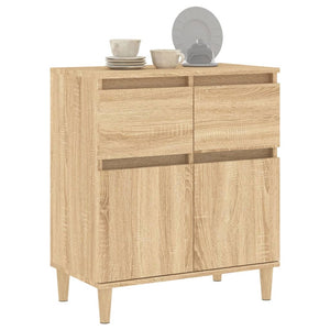 Credenza Rovere Sonoma 60x35x70 cm in Legno Multistrato 819679