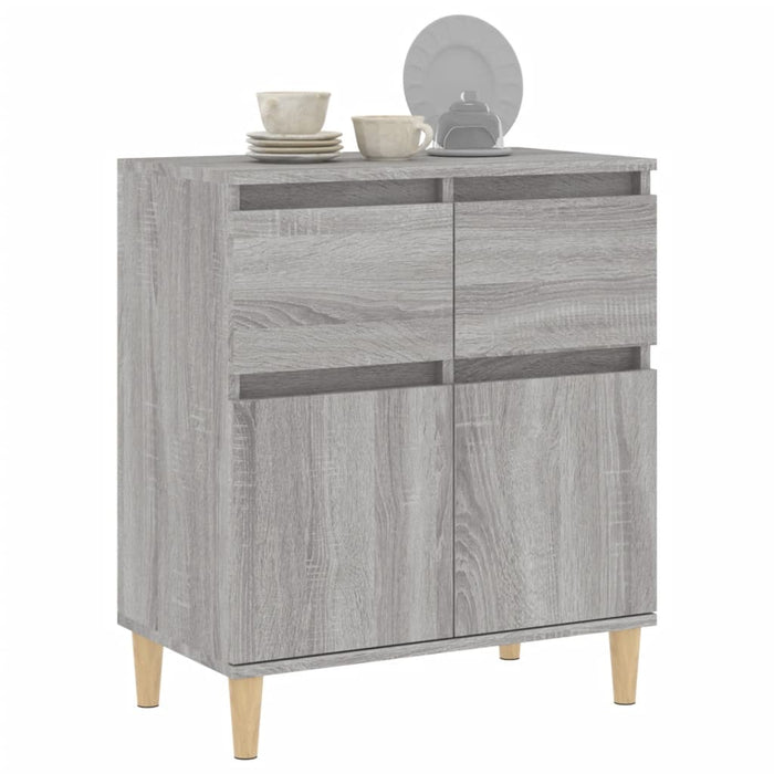 Credenza Grigio Sonoma 60x35x70 cm in Legno Multistrato 819682