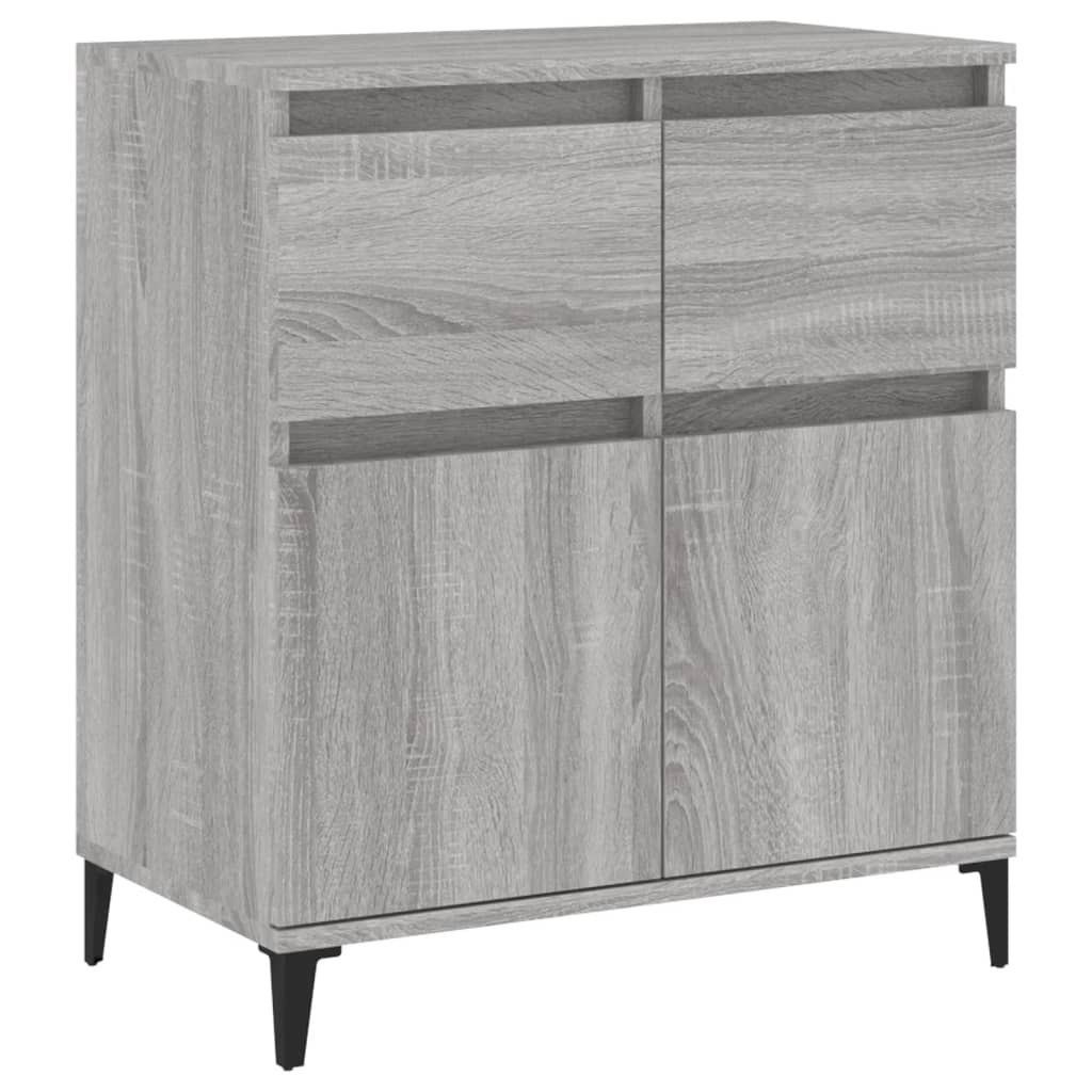 Credenza Grigio Sonoma 60x35x70 cm in Legno Multistratocod mxl 103189