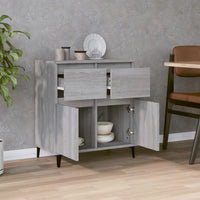 Credenza Grigio Sonoma 60x35x70 cm in Legno Multistratocod mxl 103189