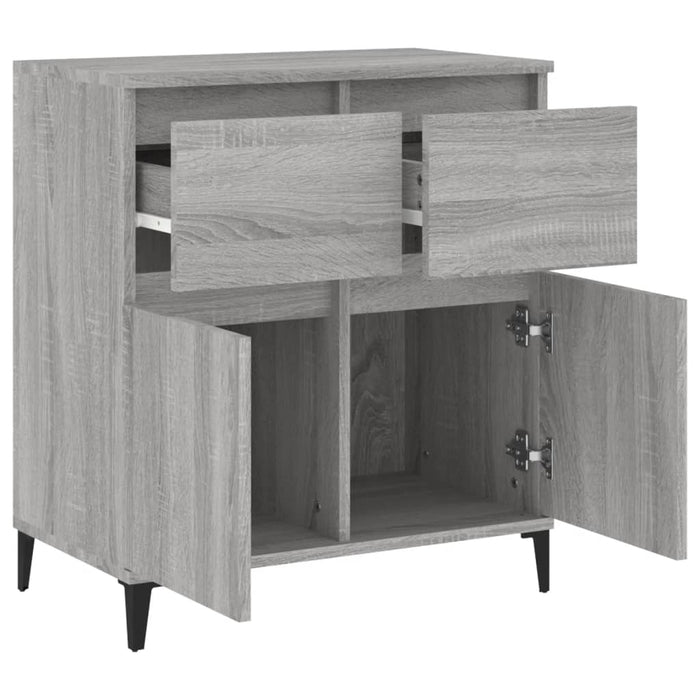 Credenza Grigio Sonoma 60x35x70 cm in Legno Multistrato 819690