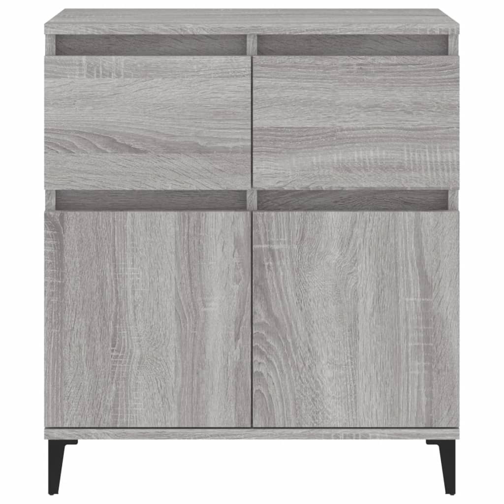 Credenza Grigio Sonoma 60x35x70 cm in Legno Multistrato 819690