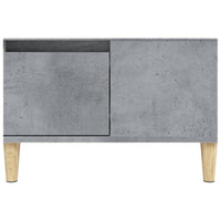 Tavolino Salotto Grigio Cemento 55x55x36,5 cm Legno Multistrato 821080