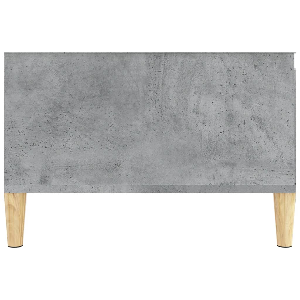 Tavolino Salotto Grigio Cemento 55x55x36,5 cm Legno Multistrato 821080