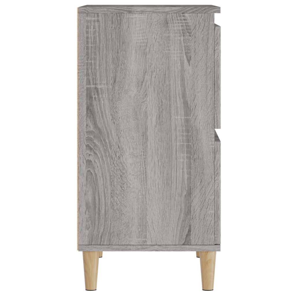 Credenza Grigio Sonoma 60x35x70 cm in Legno Multistrato 821162