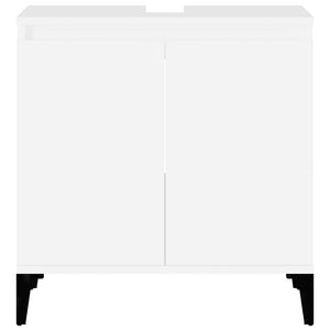 Mobile Lavabo Bianco 58x33x60 cm in Legno Multistrato 821260