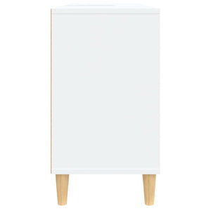 Mobile Lavabo Bianco 80x33x60 cm in Legno Multistrato 821284