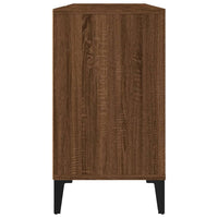 Mobile Lavabo Rovere Marrone 80x33x60 cm in Legno Multistrato 821299