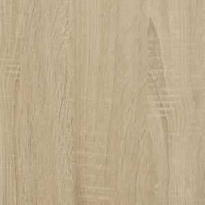 Scrivania Rovere Sonoma 100x50x90 cm Legno Multistrato e Ferro 826700