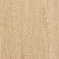 Scrivania Rovere Sonoma 100x50x75 cm Legno Multistrato e Ferro 826720