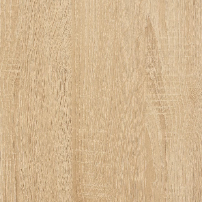 Scrivania Rovere Sonoma 100x50x75 cm Legno Multistrato e Ferro 826720