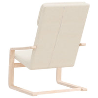 Sedia Relax Crema in Tessuto 351050