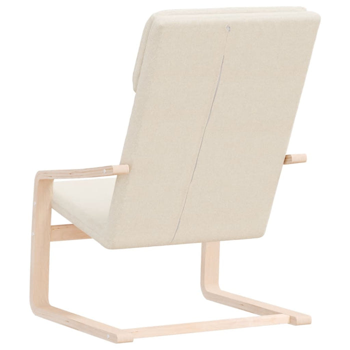 Sedia Relax Crema in Tessuto 351050