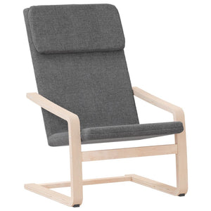 Sedia Relax Grigio Scuro in Tessutocod mxl 70610