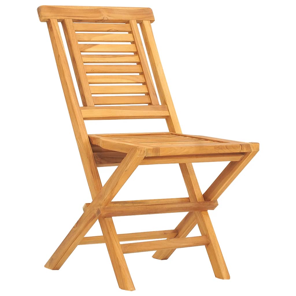 Set da Pranzo per Giardino 5 pz in Legno Massello di Teak 3154999