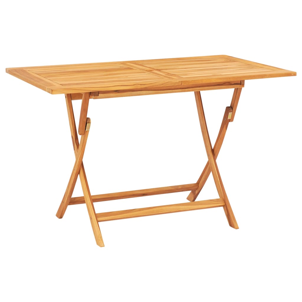 Set da Pranzo per Giardino 5 pz in Legno Massello di Teak 3154999