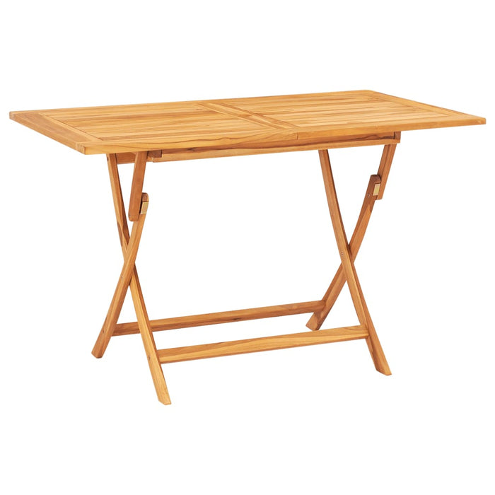 Set da Pranzo per Giardino 5 pz in Legno Massello di Teak 3155005