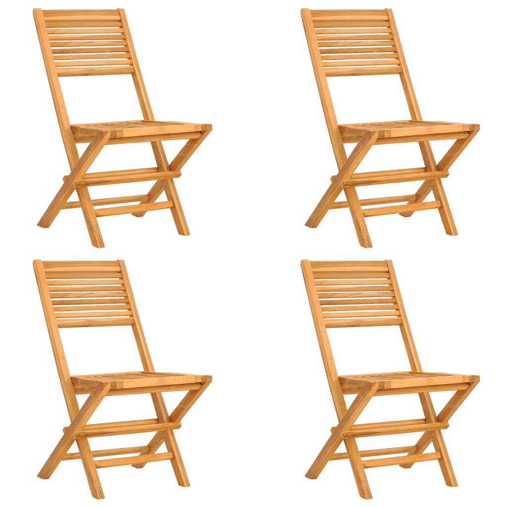 Set da Pranzo per Giardino 5 pz in Legno Massello di Teakcod mxl 76256