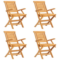 Set da Pranzo per Giardino 5 pz in Legno Massello di Teak 3155035