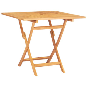 Set da Pranzo per Giardino 5 pz in Legno Massello di Teak 3155035