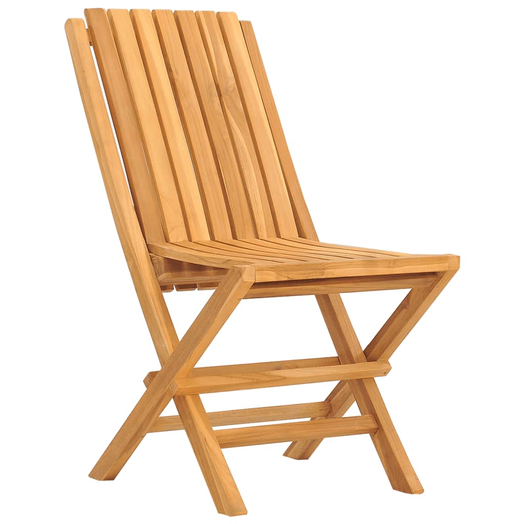 Set da Pranzo per Giardino 5 pz in Legno Massello di Teak 3155036