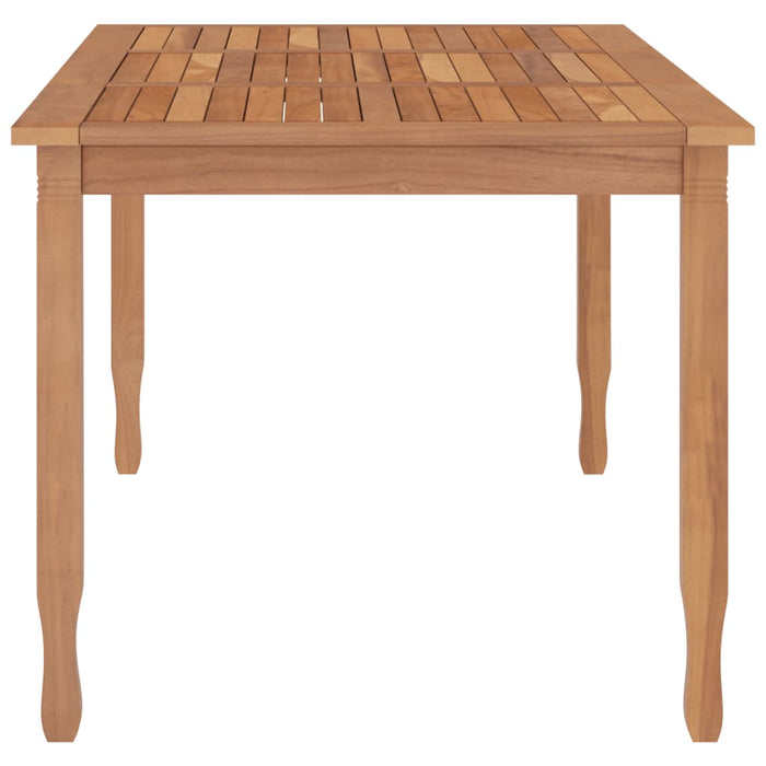 Tavolo da Pranzo da Giardino 200x90x75cm Legno Massello di Teak 362624