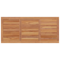 Tavolo da Pranzo da Giardino 200x90x75cm Legno Massello di Teak 362624